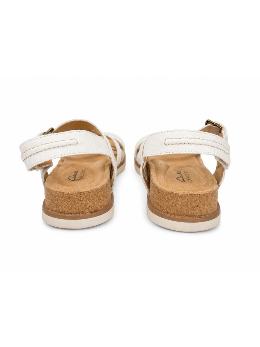 Clark's Collection Womens Brynn Steps Adjustable Strap Leather Sandal, Sz 8.5 - Picture 7 of 10